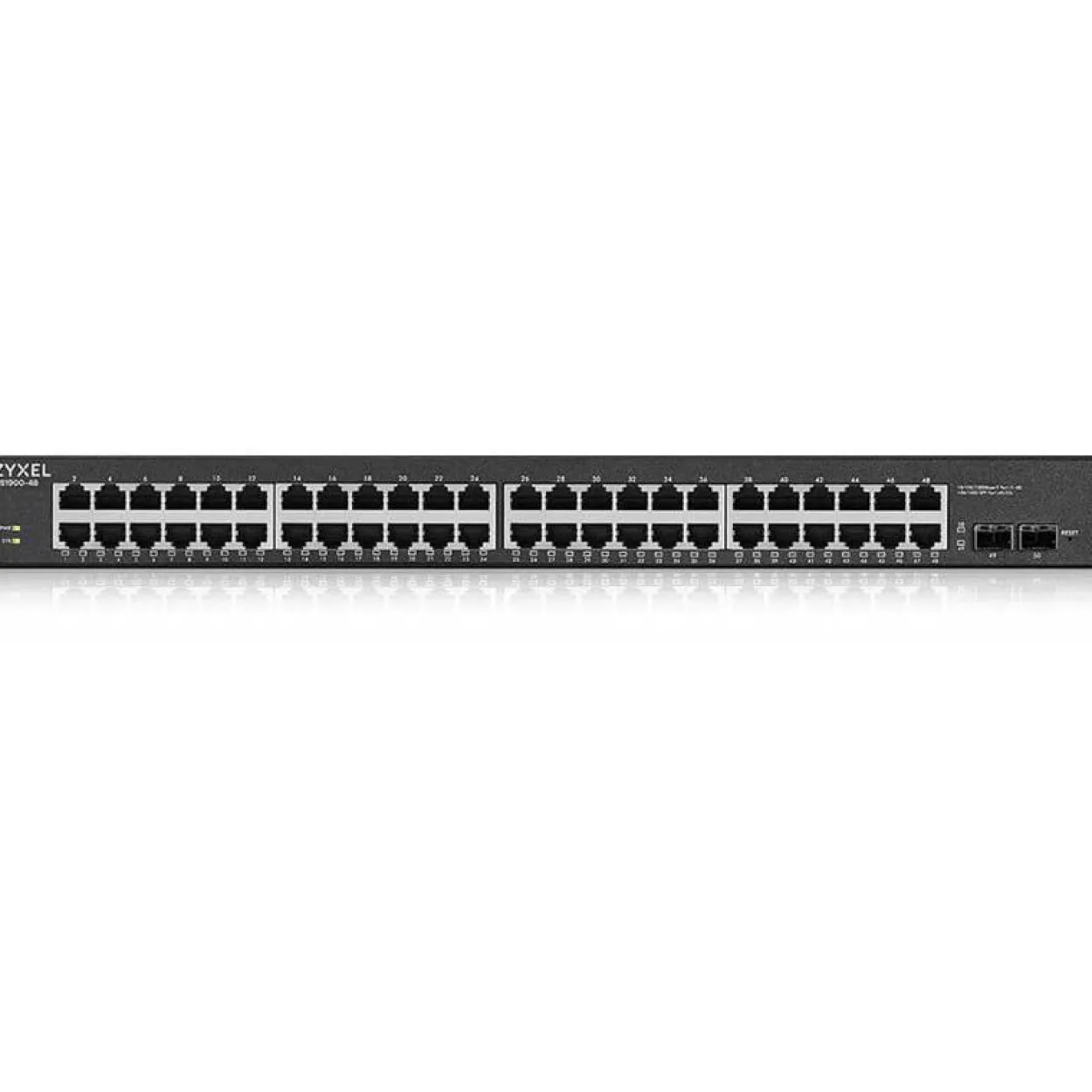 ZyXEL Switch 19" 48x GE GS1900-48HP V2 48 Port Gbe L2 PoE