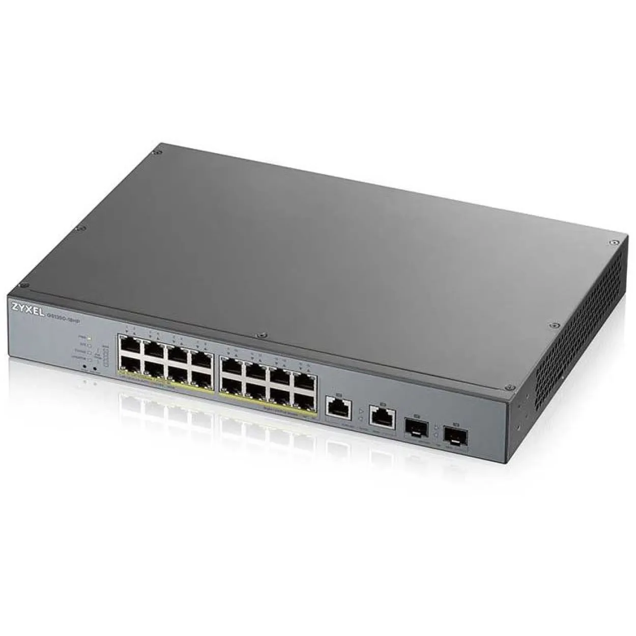 ZyXEL Switch 18x GS1350-18HP PoE long range 250W