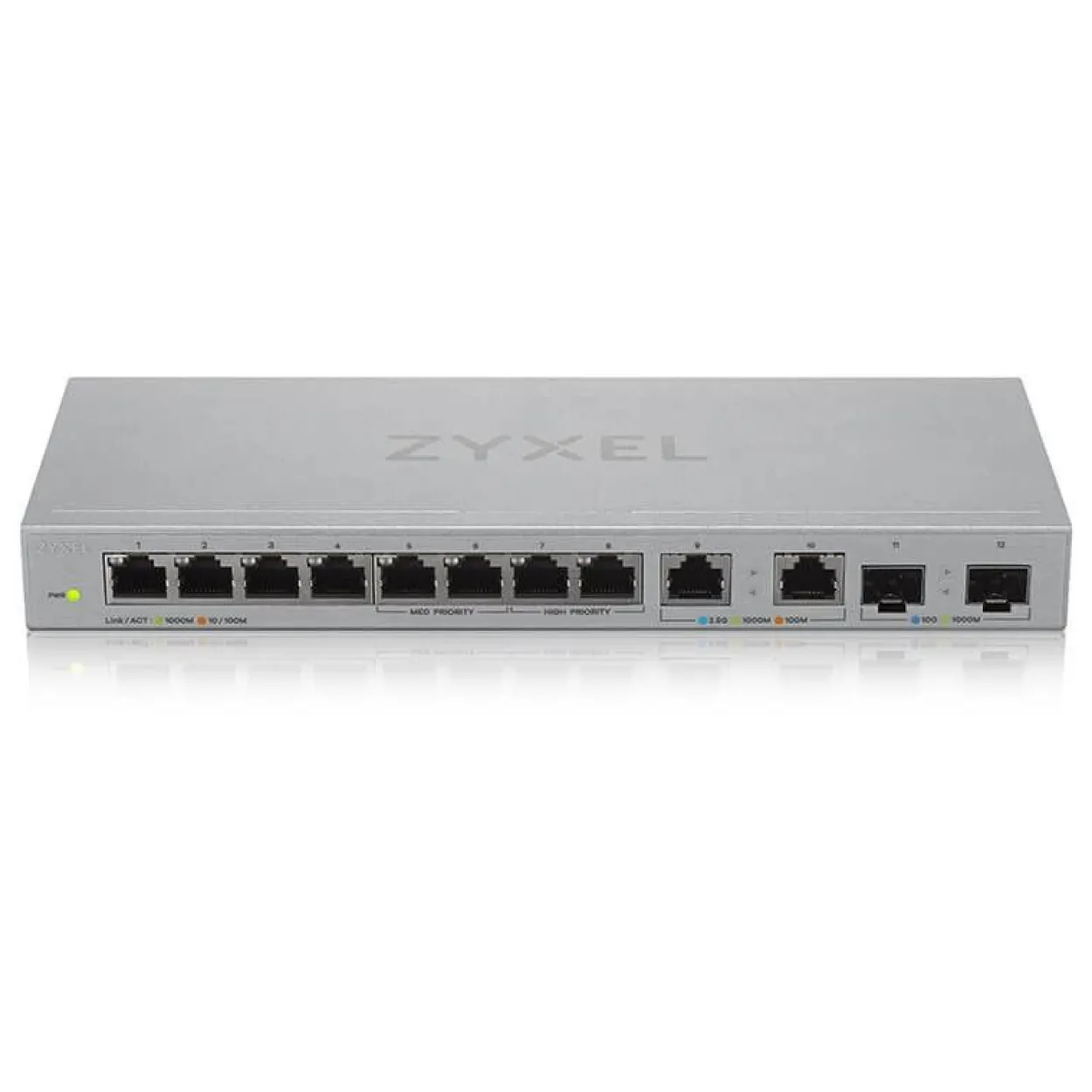 Zyxel Switch XGS1010-12 MultiGig V2 10-Port Unmanaged