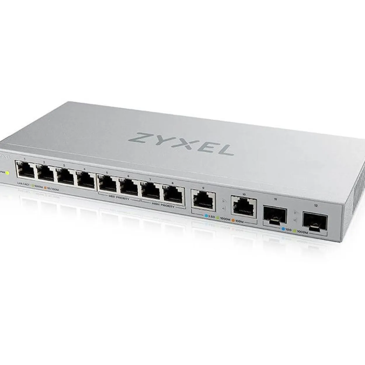 Zyxel Switch XGS1010-12 MultiGig V2 10-Port Unmanaged