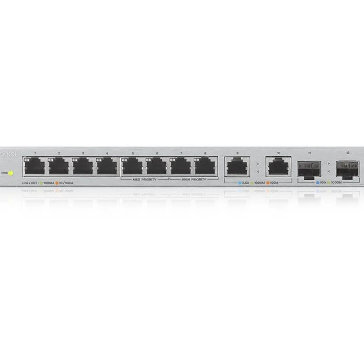 Zyxel Switch XGS1010-12 MultiGig V2 10-Port Unmanaged