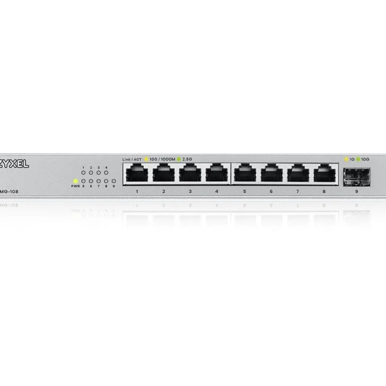 ZYXEL XMG-108 8 Port 10/2,5G MultiGig Switch unmanaged